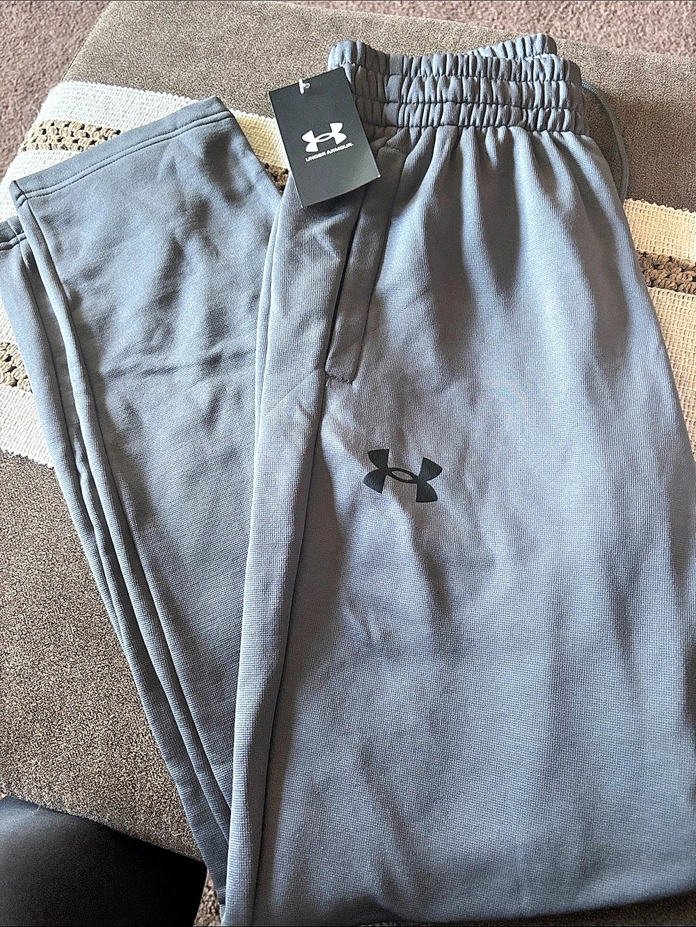 Under Armour UA Armour Fleece Pant Men'Small Gray Small NWT